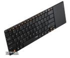 Клавіатура бездротова Rapoo E9180p 5GHz Touchpad Black - зображення 4