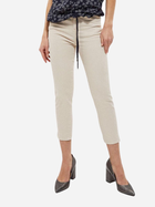 Spodnie skinny damskie Moodo L-SP-3705 XL Beżowe (5904152296531)