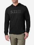 Худі чоловіче 5.11 Tactical 5.11 Hooded Long Sleeve 76165-019 S Black (888579523850) - зображення 3