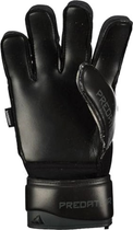 Рукавички футбольні воротарські Adidas Teamwear Predator Glove Match Fingersave IZ1503 розмір 11 Чорні (4067889935584) - зображення 3