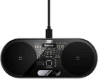 Беспроводное зарядное устройство Baseus Digital LED Display 2in1 Wireless Charger 20W Universal version WXSX010101 Black