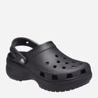 Жіночі крокси Crocs Classic Platform Clog W 206750-001 37,5 Чорні (191448678385) - зображення 2