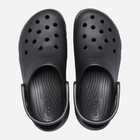 Жіночі крокси Crocs Classic Platform Clog W 206750-001 38,5 Чорні (191448678392) - зображення 4