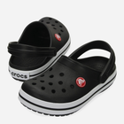 Дитячі крокси для хлопчика Crocs Crocband Kids Clog 207006-001 32-33 Чорні (191448739062) - зображення 3