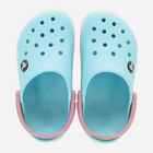 Chodaki dziecięce dla dziewczynki Crocs Crocband Kids Clog 207006-4S3 36-37 Niebieskie (191448739819) - obraz 4