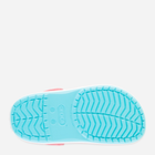 Chodaki dziecięce dla dziewczynki Crocs Crocband Kids Clog 207006-4S3 36-37 Niebieskie (191448739819) - obraz 6