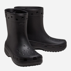 Чоловічі гумові чоботи низькі Crocs Classic Rain Boot 208363-001 48-49 Чорні (196265279647) - зображення 3