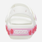 Дитячі сандалії для дівчинки Crocs Crocband Cruiser Pet Sandal T 210030-1NG 23-24 Білі (196265679980) - зображення 5