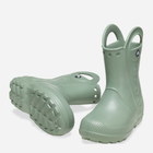 Дитячі гумові чоботи для хлопчика Crocs Handle Rain Boot Kids 12803-308 27-28 Салатові (196265744473) - зображення 3