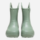 Дитячі гумові чоботи для хлопчика Crocs Handle Rain Boot Kids 12803-308 27-28 Салатові (196265744473) - зображення 4