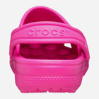 Chodaki dziecięce dla dziewczynki Crocs Classic Kids Clog K 206991-6TW 36-37 Różowe (196265800711) - obraz 5