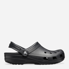 Жіночі крокси Crocs Classic 10001-001 39-40 (M7/W9) 25 см Чорні (841158002443)