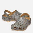 Дитячі крокси для хлопчика Crocs Classic Tweed Clog K 210799-209 34-35 Світло-коричневі (196265856749) - зображення 3