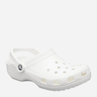 Жіночі крокси Crocs Classic 10001-100 38-39 Білі (883503185623) - зображення 2