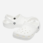 Чоловічі крокси Crocs Classic 10001-100 45-46 Білі (883503185678) - зображення 4