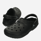 Чоловічі крокси Crocs Classic Lined Clog 203591-060 41-42 Чорні (887350811223) - зображення 2