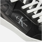 Sneakersy damskie skórzane za kostkę Calvin Klein Jeans YW0YW01489-0GM 39 Czarne (8720109963304) - obraz 6