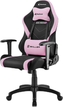 Ігрове крісло Sharkoon SKILLER SGS2 Jr. Black/Pink (4044951032334) - зображення 1