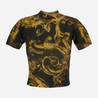 Топ жіночий Versace Jeans Couture vjc76hafmn8cmn45g89 XS Чорний/Жовтий (8052019601138) - зображення 5