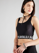 Top damski Just Cavalli jc76pam204j0108899 40 Czarny (8052672754738) - obraz 4