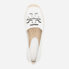 Espadryle damskie skórzane Tory Burch torb144346-109 36 (6US) Białe (196133575147) - obraz 4