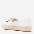 Espadryle damskie skórzane Tory Burch torb144346-109 38.5 (8.5US) Białe (196133575192) - obraz 3