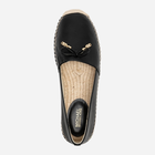 Espadryle damskie skórzane Michael Kors mko40r4nrfp1l-001 36 (6US) Czarne (197677060182) - obraz 4