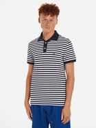 Polo męskie długie Tommy Hilfiger thmw0mw177710a4 M Granatowe (8720646284634)