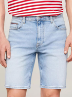 Spodenki jeansowe krótkie męskie Tommy Hilfiger thmw0mw351781aa 33 Niebieskie (8720646375318)