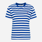 Koszulka damska bawełniana Polo Ralph Lauren prl211924295001 XL Niebieski/Biały (3616535811157) - obraz 1