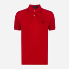 Polo męskie długie Polo Ralph Lauren prl710666998003 S Czerwone (3614713271465) - obraz 4