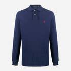 Поло довге чоловіче Polo Ralph Lauren prl710680790046 2XL Синє (3616411320216) - зображення 4