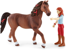 Zestaw figurek Schleich Hannah Ginger z ruchomymi stawami na koniu (4059433572901) - obraz 3