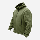 Тактическая кофта Kombat UK Recon Hoodie XL Оливковая (kb-rh-olgr-xl) - изображение 2