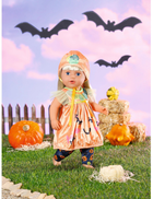 Набір одягу для ляльок Baby Annabell Halloweenowa Сукня у формі гарбуза 43 см (4001167834275) - зображення 3