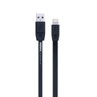 Кабель Remax RC-001i USB Lightning Full Speed 1м чорний
