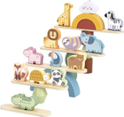 Klocki drewniane Woopie Stacking Animals 29 elementów (5904326949706) - obraz 3