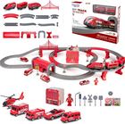 Zestaw do zabawy Woopie Diy Track Fire Rescue Train (5904326941526) - obraz 3