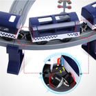 Zestaw do zabawy Woopie Electric Train Car Track Police Station Helicopter Cars (0716053830685) - obraz 6