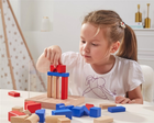 Дерев'яний конструктор Viga 3D Montessori 62 деталі (6971608446597) - зображення 11