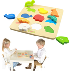 Sorter Masterkidz Montessori Zwierzęta Kolorowe (6955920000613) - obraz 2