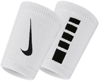 Frotki na nadgarstek Nike Elite Doublewide Wristbands N1006700101OS 2 szt (887791730091) - obraz 1