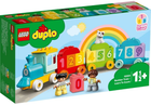 Конструктор LEGO DUPLO Поїзд із цифрами - вчимося рахувати 23 шт. деталей (10954)