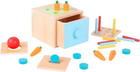 Kostka edukacyjna Tooky Toy Montessori 4 w 1 Sorter Nauka kolorów (6972633374497)