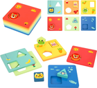 Іграшка розвиваюча Tooky Toys Montessori Форми та кольори Тварини (6972633372172) - зображення 3