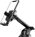 Uchwyt na telefon Ugreen LP200 Gravity Phone Holder z przyssawką Czarny (UGR-60990B) - obraz 1