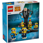 Zestaw klocków LEGO Despicable Me Brick-Built Gru and Minions 839 elementów (75582) (955555905913222) - Outlet - obraz 1