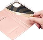 Etui z klapką Dux Ducis Skin Pro do iPhone 15 Plus Pink (6934913025406) - obraz 4