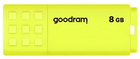 Флеш-драйв GOODRAM USB 8GB UME2 Yellow (UME2-0080Y0R11)