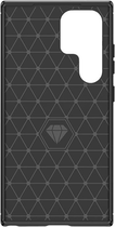 Чохол Hurtel Carbon Case для Samsung Galaxy S24 Ultra Black (9145576283776) - зображення 3